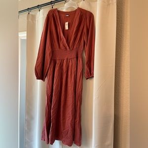 NWT Lg Tall Old Navy Eyelet Maxi Dress